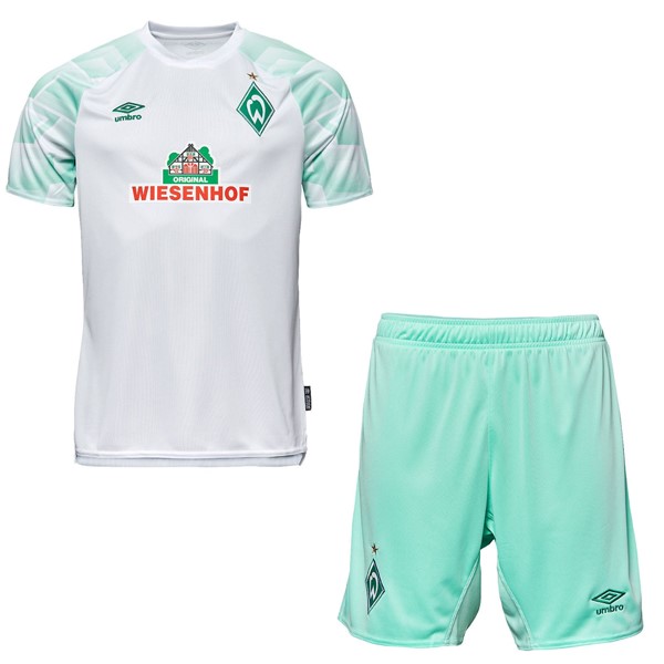 Maglia Werder Bremen Away Bambino 20/21 Bianco